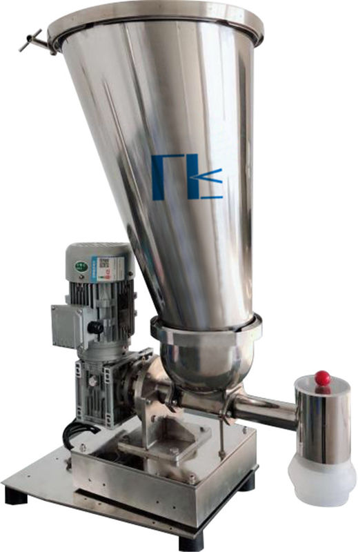 0.2-2.2kw Powder Feeder Machine , Powder Screw Feeder Horizontal Conveyor